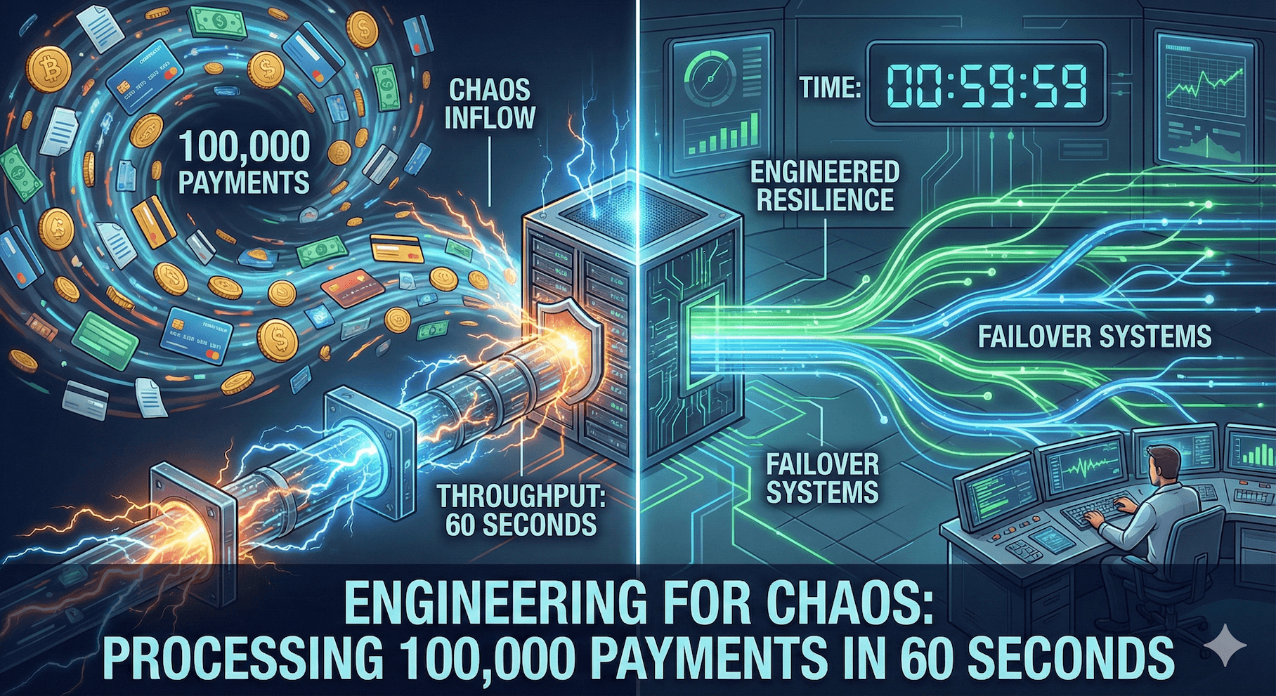 Engineering for Chaos: Processing 100,000 Payments in 60 Seconds
